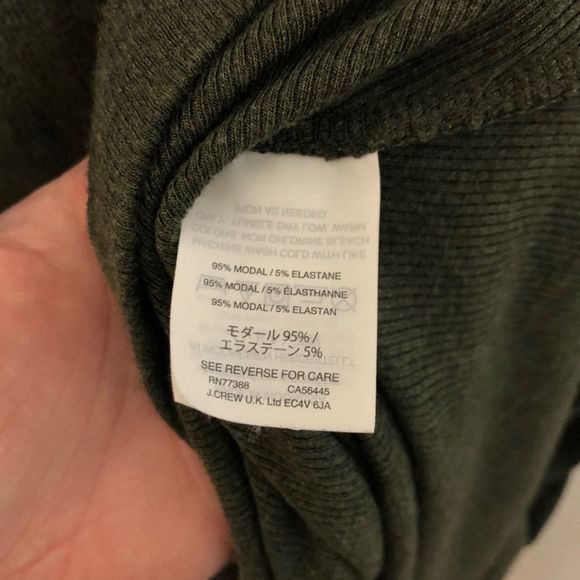 Madewell Ribbed Swingy Tee Dress Size Large - Picture 5 of 6